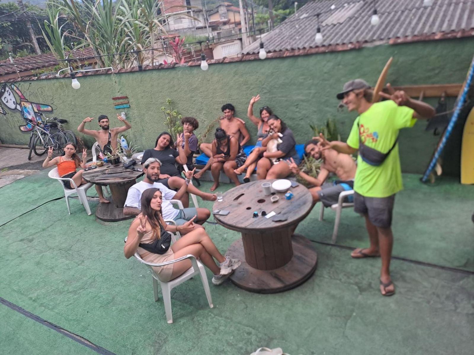 Da Lua Hostel Ubatuba Exteriör bild